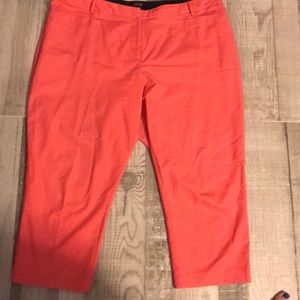 Salmon colored Apt 9 capris. Super soft!